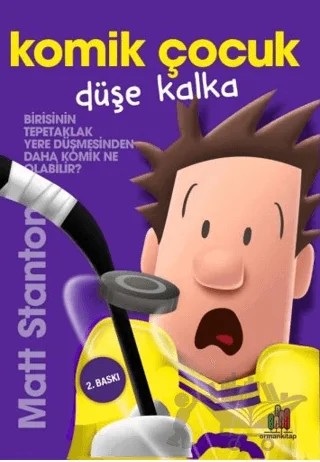 Komik Çocuk: Düşe Kalka – Matt Stanton – Orman Kitap kitap kapağı