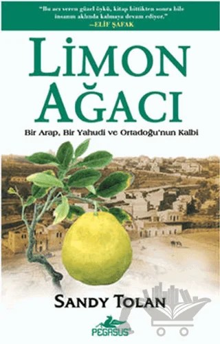 Limon Ağacı – Sandy Tolan – Pegasus Yayınları kitap kapağı