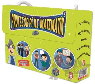 Profesör Pi ile Matematik 2 (5 Kitap Takım) – Birsen Ekim Özen – Timaş Çocuk kitap kapağı