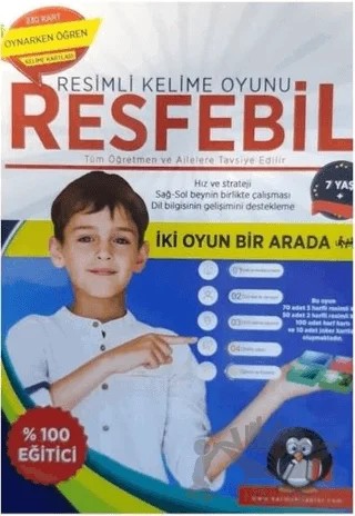 Resimli Kelime Oyunu Resfebil – Kolektif – Karma Kitaplar kitap kapağı