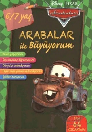 Arabalar İle Büyüyorum (6-7 Yaş) – Kolektif – Doğan Egmont Yayıncılık kitap kapağı