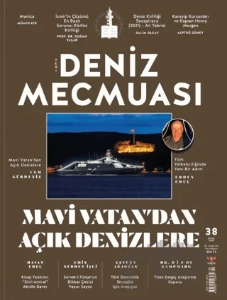 Yeni Deniz Mecmuası Sayı: 38 - Eylül 2025 – Yeni Deniz Mecmuası Dergisi kitap kapağı