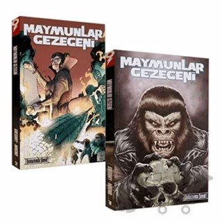Maymunlar Gezegeni Çizgi Roman Seti (2 Cilt) – Daryl Gregory – Dokuzuncu Sanat Yayınları kitap kapağı