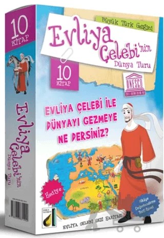 Evliya Çelebi’nin Dünya Turu (10 Kitap Takım) – İsmail Bilgin – Damla Yayınevi kitap kapağı