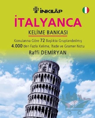 İtalyanca Kelime Bankası – Raffi Demiryan – İnkılap Kitabevi kitap kapağı