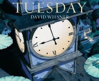 Tuesday – David Wiesner – Andersen Press kitap kapağı