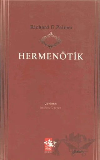Hermenötik – Richard E. Palmer – Ağaç Kitabevi Yayınları kitap kapağı