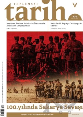 Toplumsal Tarih Dergisi Sayı: 333 Eylül 2021 – Tarih Vakfı Yurt Yayınları - Toplumsal Tarih Dergisi kitap kapağı