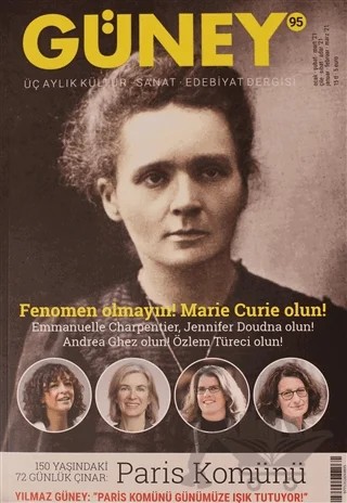 Güney Üç Aylık Kültür Sanat Edebiyat Dergisi Sayı: 95 Ocak Şubat Mart 2021 – Güney Dergisi kitap kapağı