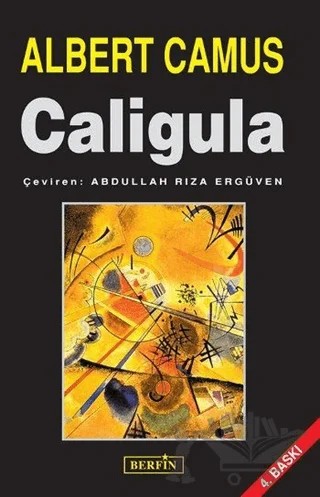 Caligula – Albert Camus – Berfin Yayınları kitap kapağı
