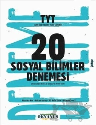 TYT 20 Sosyal Bilimler Denemeleri – Kolektif – Okyanus Yayınları kitap kapağı