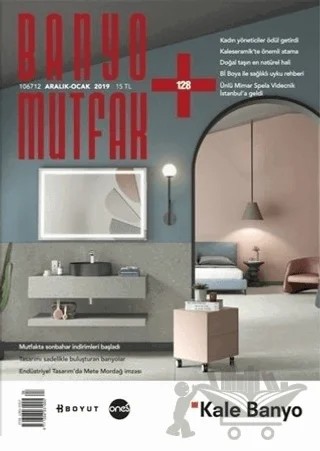 Banyo Mutfak Dergisi Sayı: 128 Aralık 2019 - Ocak 2020 – Boyut Yayın Grubu kitap kapağı