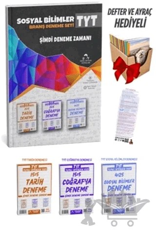 2025 TYT Sosyal Bilimler 3 Fasikül 34 Deneme Sınavı Seti + Defter Hediyeli – Kollektif – Ders Ortamı Yayınları kitap kapağı