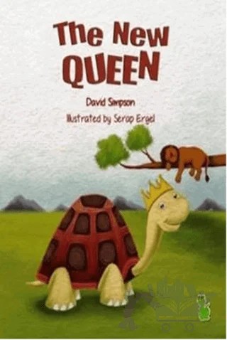 The New Quenn – David Simpson – Yeşil Dinozor kitap kapağı