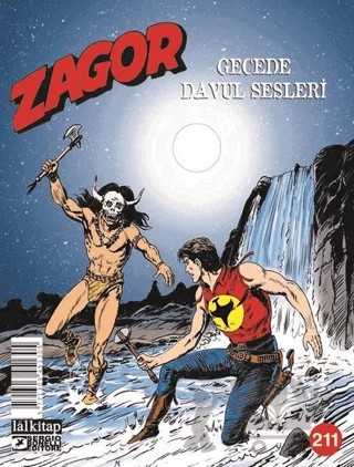 Zagor Sayı 211 - Gecede Davul Sesleri – Lal Kitap kitap kapağı
