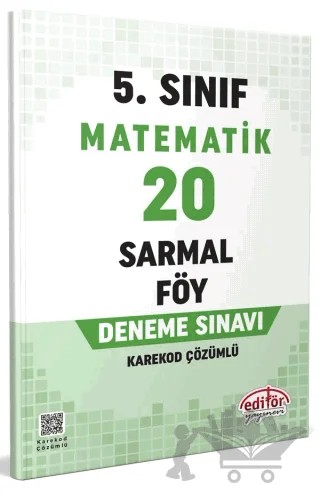 5. Sınıf Matematik 20 Sarmal Föy Deneme Sınavı – Kolektif – Editör Yayınevi kitap kapağı
