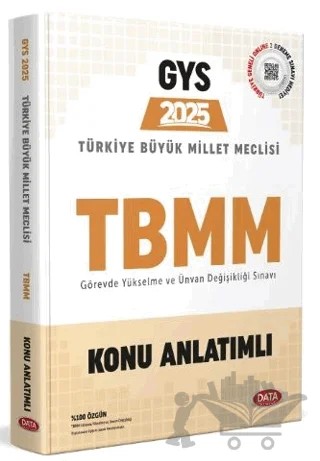 Türkiye Büyük Millet Meclisi (TBMM) GYS Ortak Konular Konu Anlatımlı – Kolektif – Data Yayınları kitap kapağı
