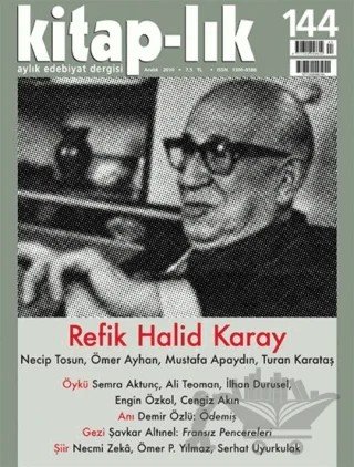Kitap-lık Sayı: 144 Aylık Edebiyat Dergisi – Yapı Kredi Yayınları kitap kapağı
