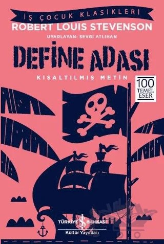 Define Adası (Kısaltılmış Metin) – Robert Louıs Stevenson – İş Bankası Kültür Yayınları kitap kapağı