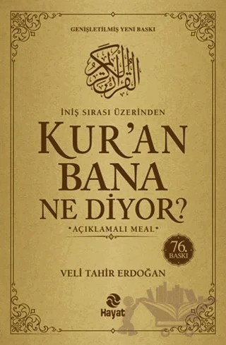 İniş Sırası Üzerinden Kur'an Bana Ne Diyor? – Veli Tahir Erdoğan – Hayat Yayınları kitap kapağı