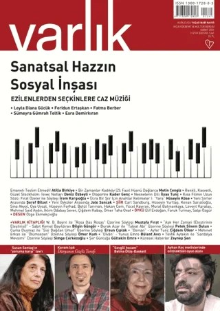 Varlık Edebiyat ve Kültür Dergisi Sayı: 1361 Şubat 2021 – Varlık Dergisi Yayınları kitap kapağı