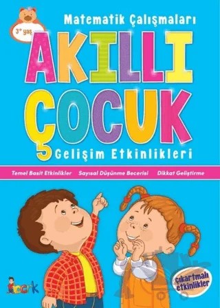 Matematik Çalışmaları - Akıllı Çocuk – Kolektif – Bıcırık Yayınları kitap kapağı