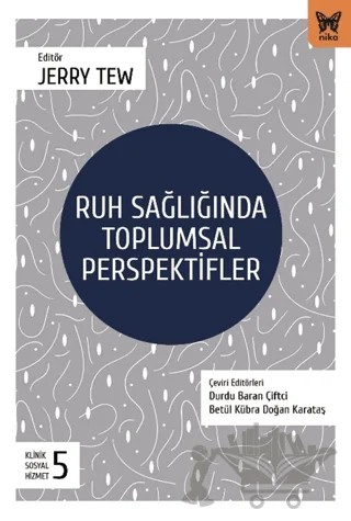 Ruh Sağlığında Tolumsal Perspektifler – Kolektif – Nika Yayınevi kitap kapağı