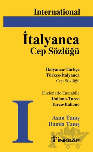 İtalyanca Cep Sözlüğü – Asım Tanış, Damla Tanış – İnkılap Kitabevi kitap kapağı