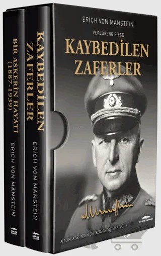 Kaybedilen Zaferler - Bir Askerin Hayatı (2 Kitap Takım) – Erich von Manstein – Kastaş Yayınları kitap kapağı