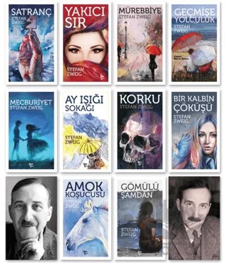 Stefan Zweig (10 Kitap Takım) – Stefan Zweıg – Halk Kitabevi kitap kapağı