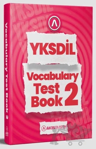 YKSDİL Vocabulary Test Book 2 – Kolektif – Akın Dil Eğitim kitap kapağı