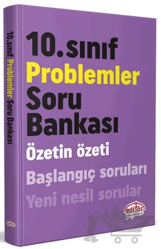 10. Sınıf Matematik Problemler Soru Bankası – Kolektif – Editör Yayınevi kitap kapağı