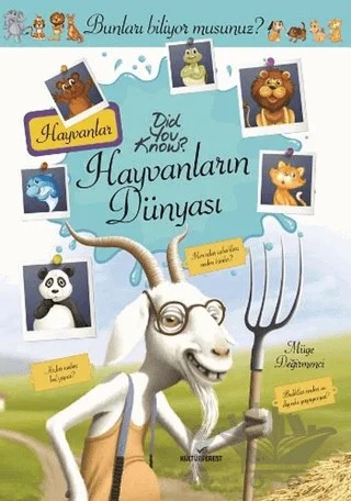Hayvanların Dünyası – Müge Değirmenci – Kültürperest Yayınevi kitap kapağı