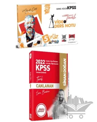 2023 KPSS 5Yüz Tarih Video Ders Notları (M.Celal Özyıldız) + Tarih Soru Bankası – Kolektif – Hangi KPSS Yayınları kitap kapağı