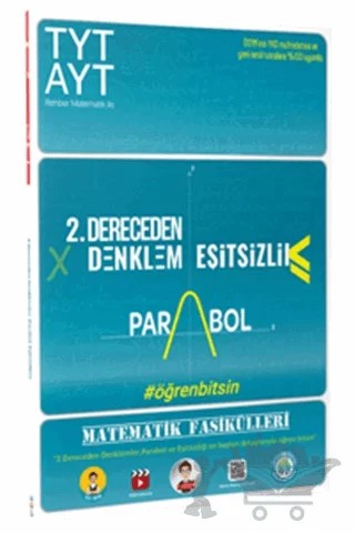 2022 TYT AYT Matematik Fasikülleri 2. Dereceden Denklem Eşitsizliği – Kolektif – Tonguç Akademi kitap kapağı