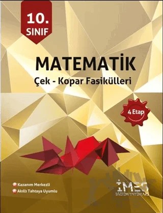 10. Sınıf Matematik Çek - Kopar Fasikülleri – Levent Tatkan – İMES Eğitim Yayınları kitap kapağı