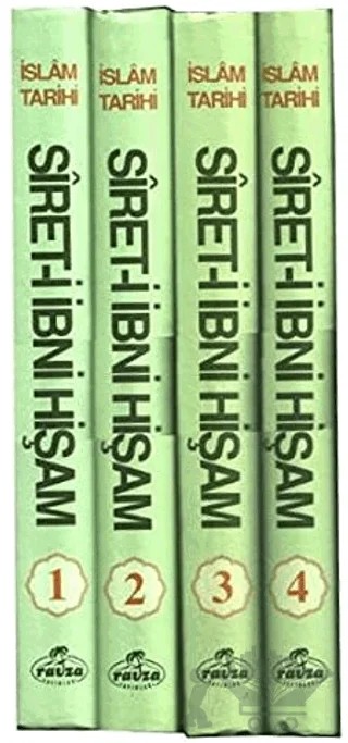 İslam Tarihi Siret-i İbni Hişam (4 Cilt Takım) – Muhammed İbni Hişam – Ravza Yayınları kitap kapağı