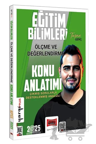 2025 KPSS Eğitim Bilimleri Ölçme ve Değerlendirme Konu Anlatımı – Tufan Genç – Yargı Yayınevi kitap kapağı