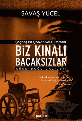 Biz Kınalı Bacaksızlar – Savaş Yücel – Pozitif Yayınları kitap kapağı