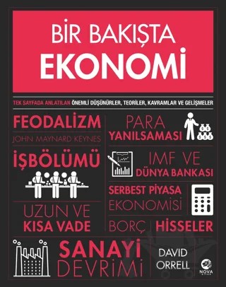 Bir Bakışta Ekonomi – David Orrell – Nova Kitap kitap kapağı