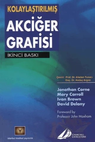 Kolaylaştırılmış Akciğer Grafisi – David Delany, Ivan Brown, Jonathan Corne, Mary Carrol – İstanbul Tıp Kitabevi kitap kapağı