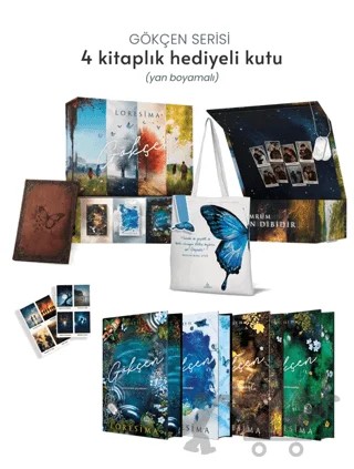 Gökçen Serisi - Yan Boyamalı Hediyeli Kutu – Loresima – Ephesus Yayınları kitap kapağı