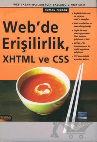 Web’de Erişilirlik, XHTML ve CSS – Numan Pekgöz – Pusula Yayıncılık kitap kapağı