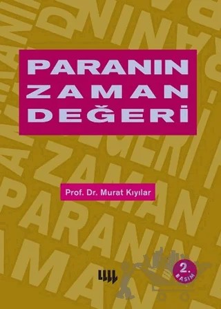 Paranın Zaman Değeri – Murat Kıyılar – Literatür Yayıncılık kitap kapağı