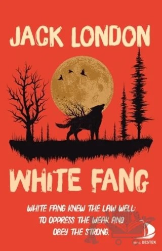 White Fang – Jack London – Genç Destek kitap kapağı