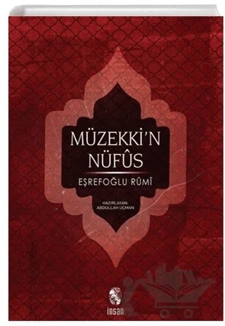 Müzekki’n-Nüfus – Eşrefoğlu Rumi – İnsan Yayınları kitap kapağı