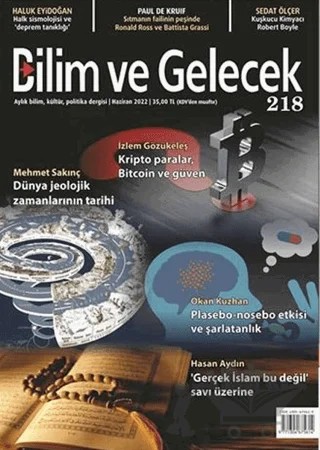 Bilim ve Gelecek Dergisi Sayı: 218 Haziran 2022 – Bilim ve Gelecek Dergisi Yayınları kitap kapağı