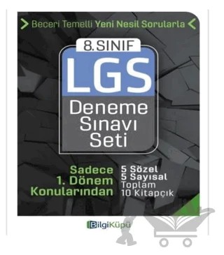 8. Sınıf LGS Deneme Sınavı Seti – Kolektif – Bilgi Küpü kitap kapağı