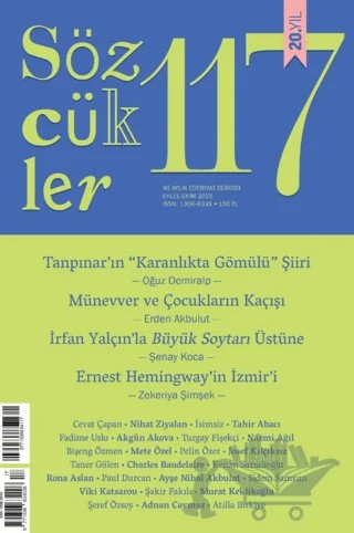 Sözcükler Dergisi 117. Sayı Eylül - Ekim 2025 – Sözcükler Yayınları kitap kapağı