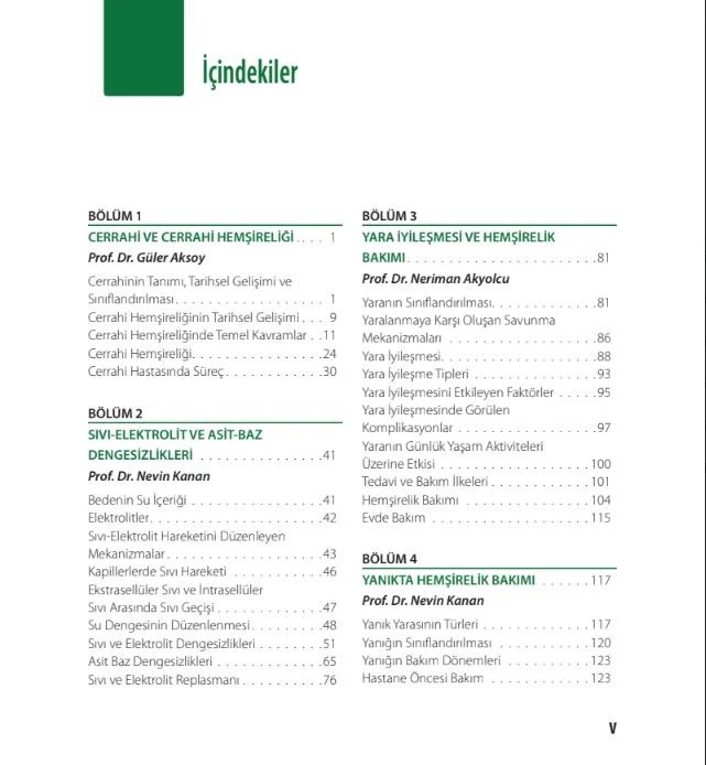 Cerrahi Hemşireliği I ( 5. Baskı ) – Nobel Tıp Kitabevleri kitap kapağı